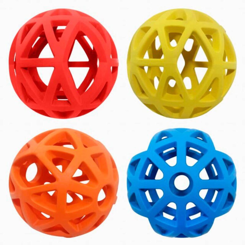 Pelota vallada para snacks