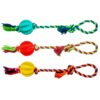 Pelota de béisbol c/manija de cuerda