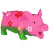 Cerdo con flores, Látex