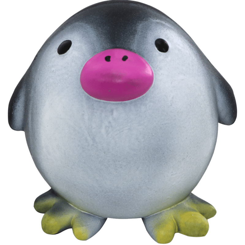 Pingüino, látex